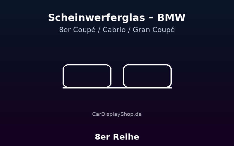 8er Reihe (Coupé / Cabrio / Gran Coupé)